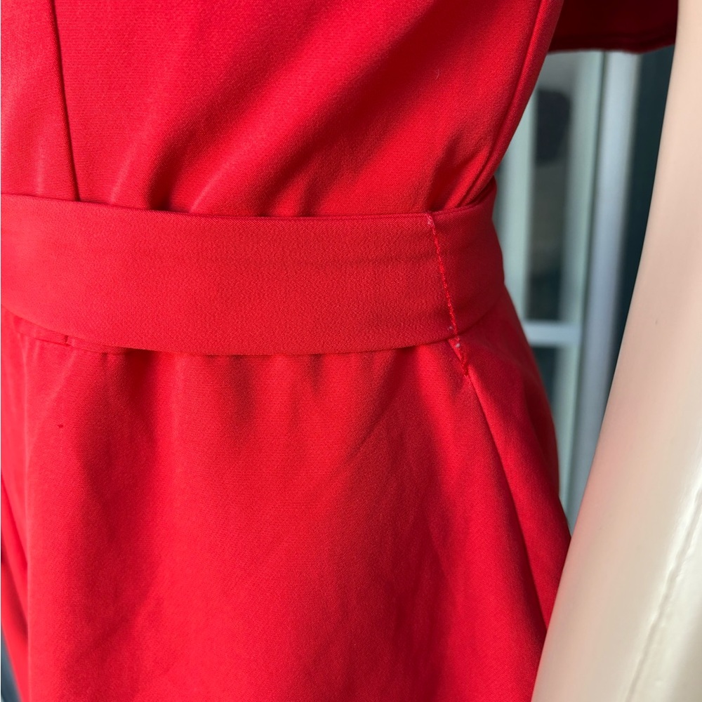 Thalia Sodi Red Jumpsuit - Picture 5 of 9